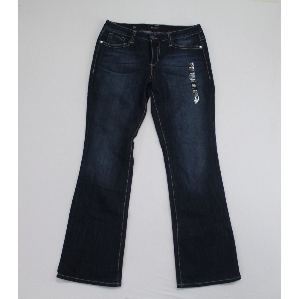 Nine West Jeans Women Blue Missy Denim Size 30/10